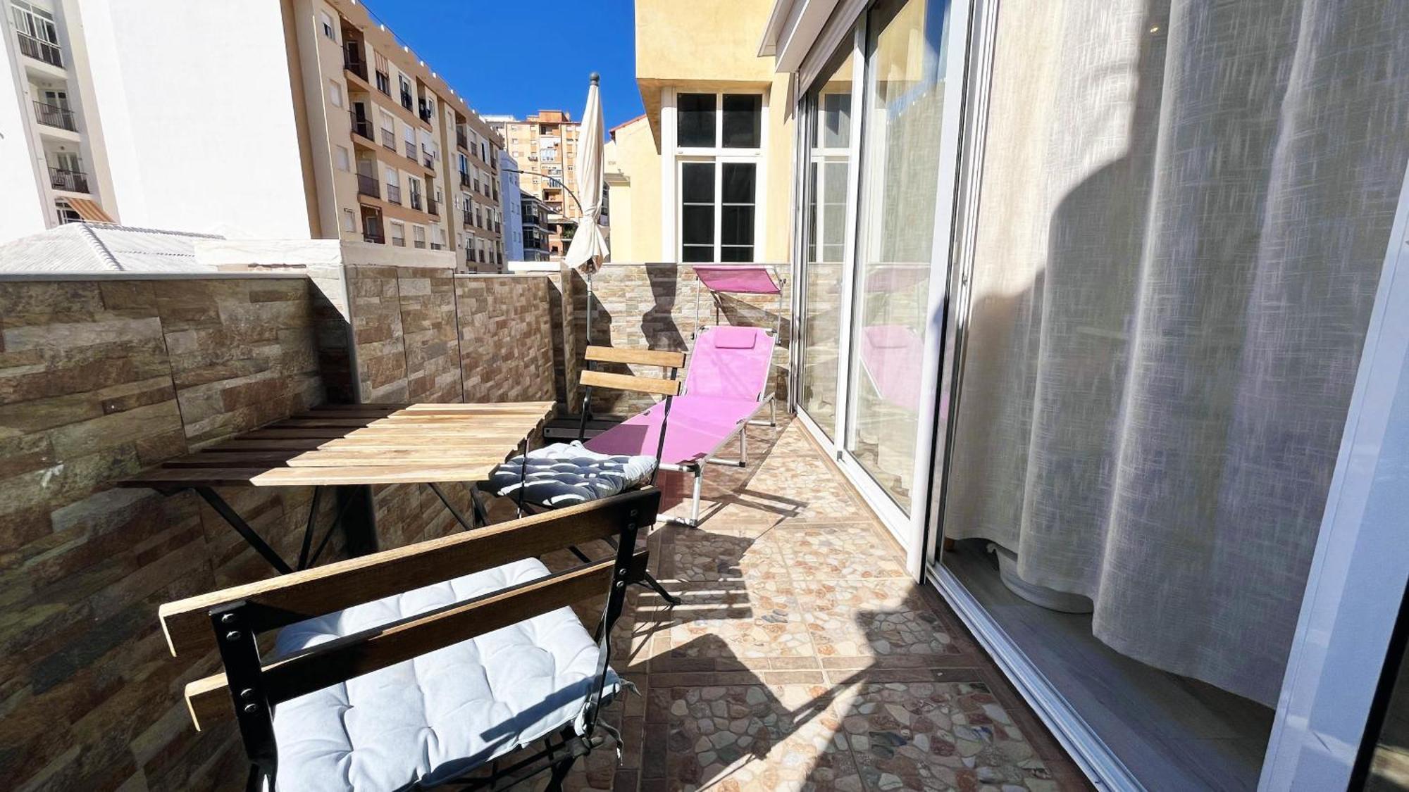 Leilighet A 5 Minutos De La Playa Con Terraza En Málaga